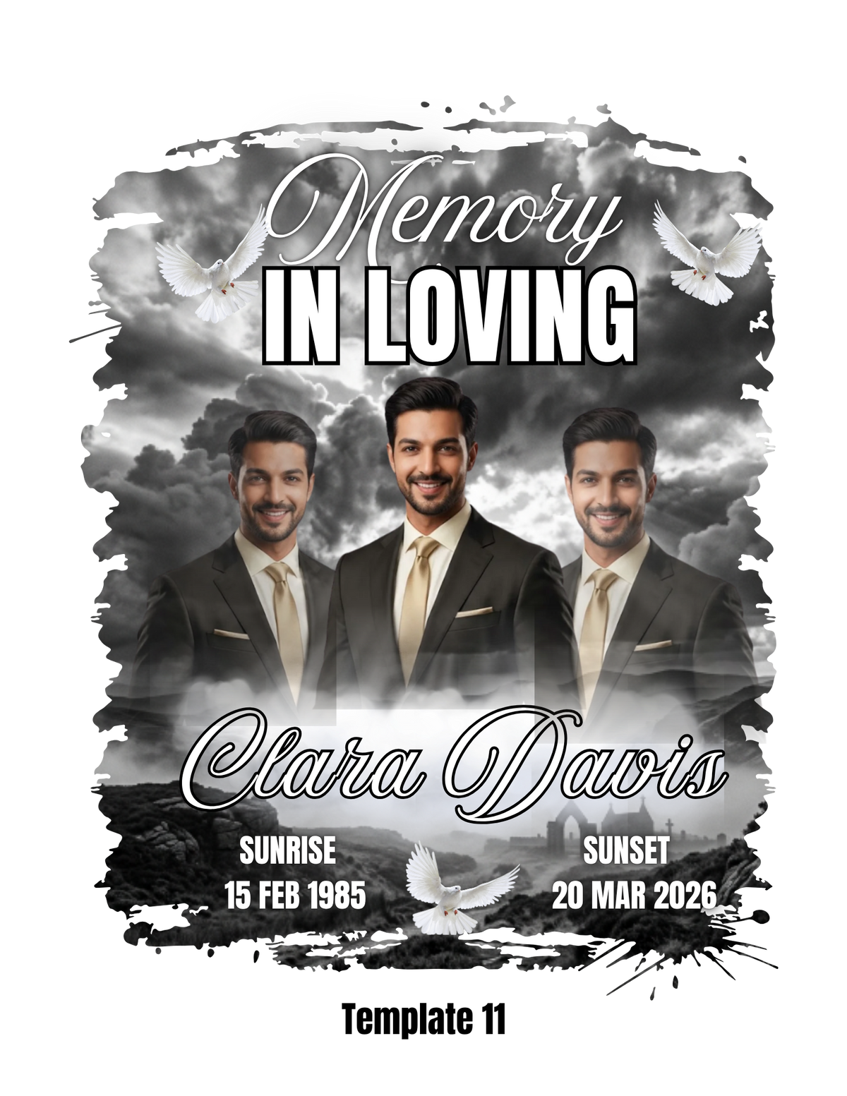 Memorial Template 11