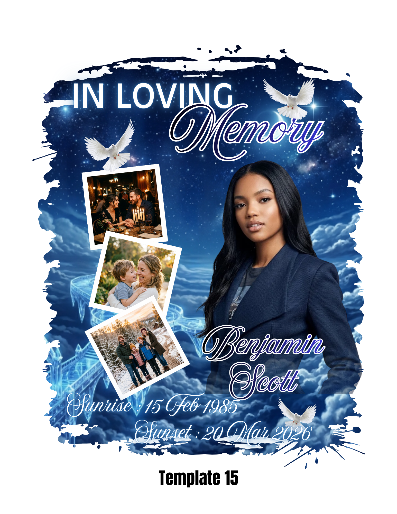 Memorial Template 15