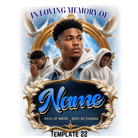 Memorial Template 22