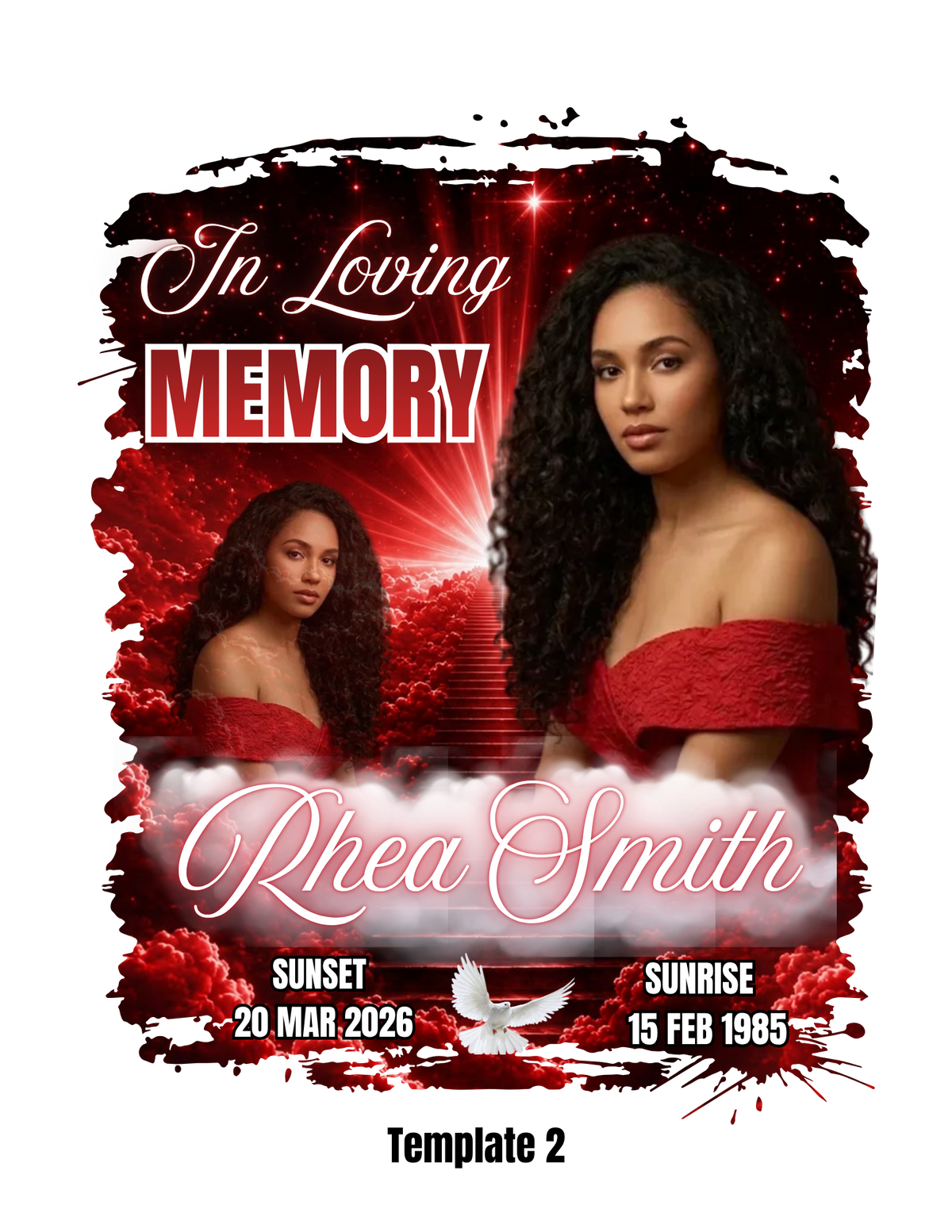 Memorial Template 2