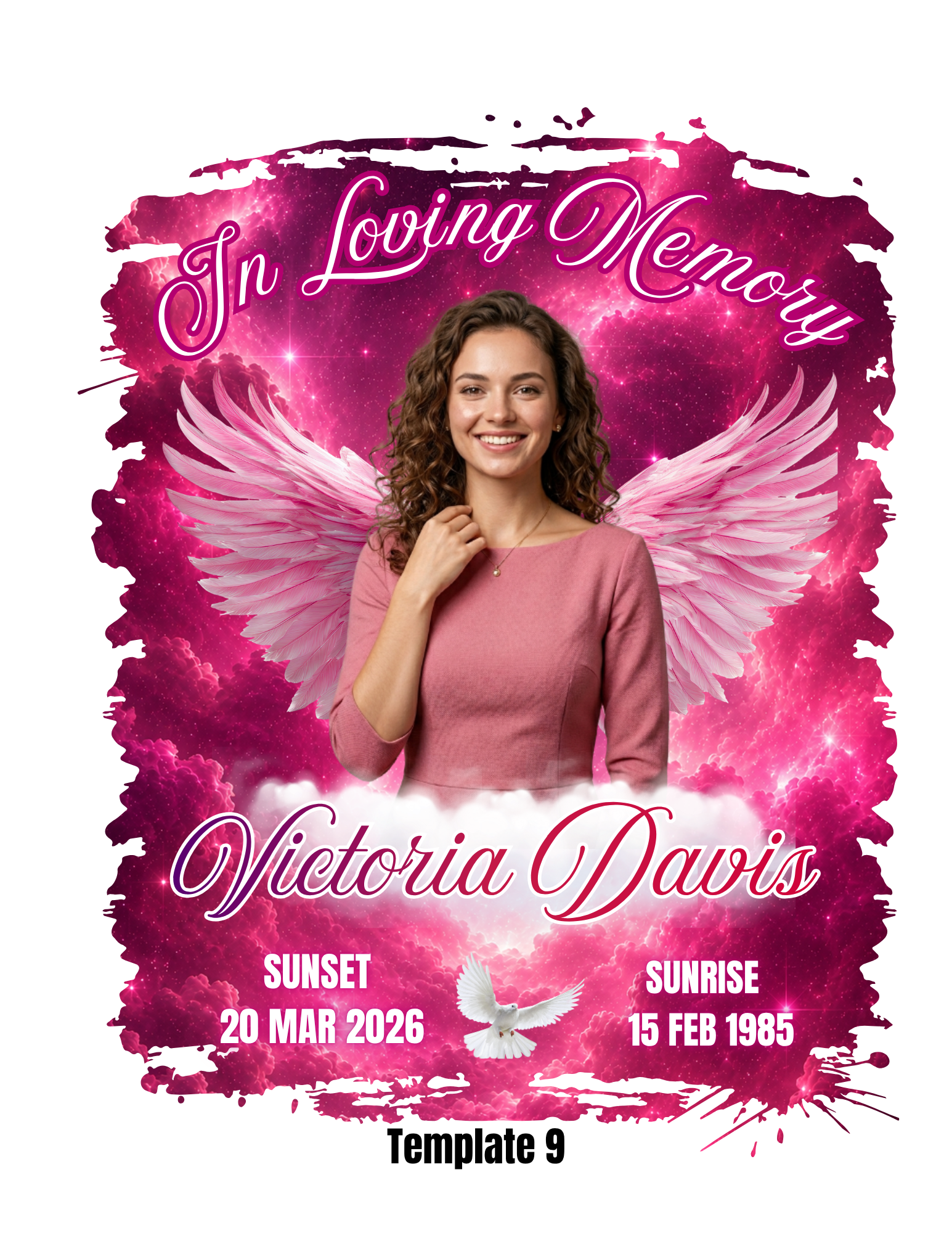Memorial Template 9